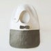 Linen Bib by Lovely Home Idea . Gray with lovely tie