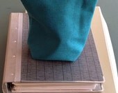 Turquoise Zipper Pouch