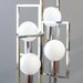 Vintage Glam Chrome Four Globe Floor Lamp Mid-Century