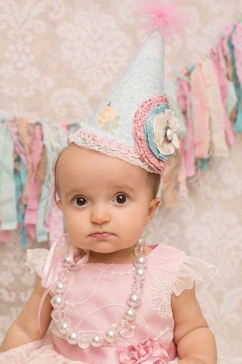 Shabby Chic Party Hat