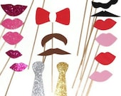 Photo Booth Props / Wedding photo booth props / Birthday photo booth props / Photobooth props/ Photobooth Party