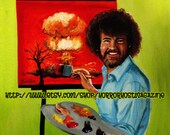 Bob Ross "Happy Little Cloud" 8x10 Print