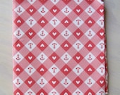 Fat Quarter - Anchor Gingham in Red