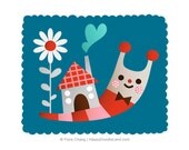 Little Snail - Print