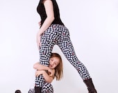 SALE - Jester Leggings - Hand Printed Patterned Tights