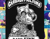 Adventure Time Garbage Pail Kids Barf Finn Large Patch