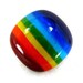 Pocket Rainbow Glass Unworry Stone 7 Color