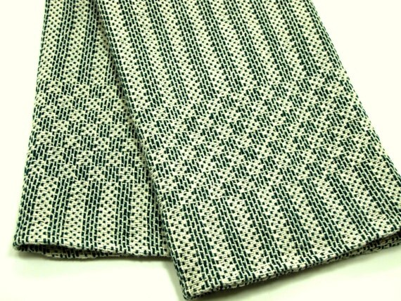 Kitchen Dish Towel Handwoven Dark Green & by LindaHighHandweaver