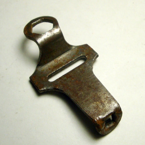 Vintage Metal Roller Skate Key..1950s Rusty By Vintagestarrbeads