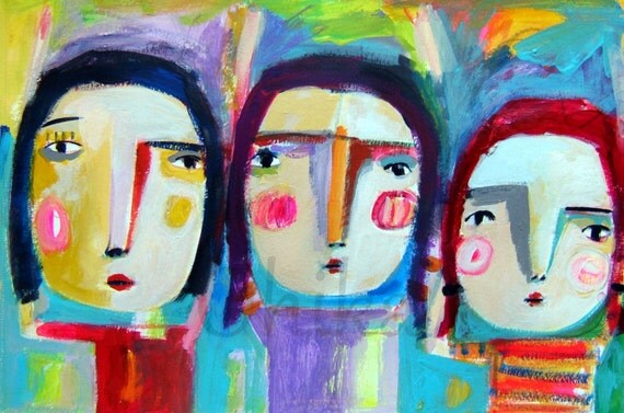 The colors of innocence, alive and playful