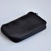 Vtg Black Leather Key Holder Organizer Signed Swank