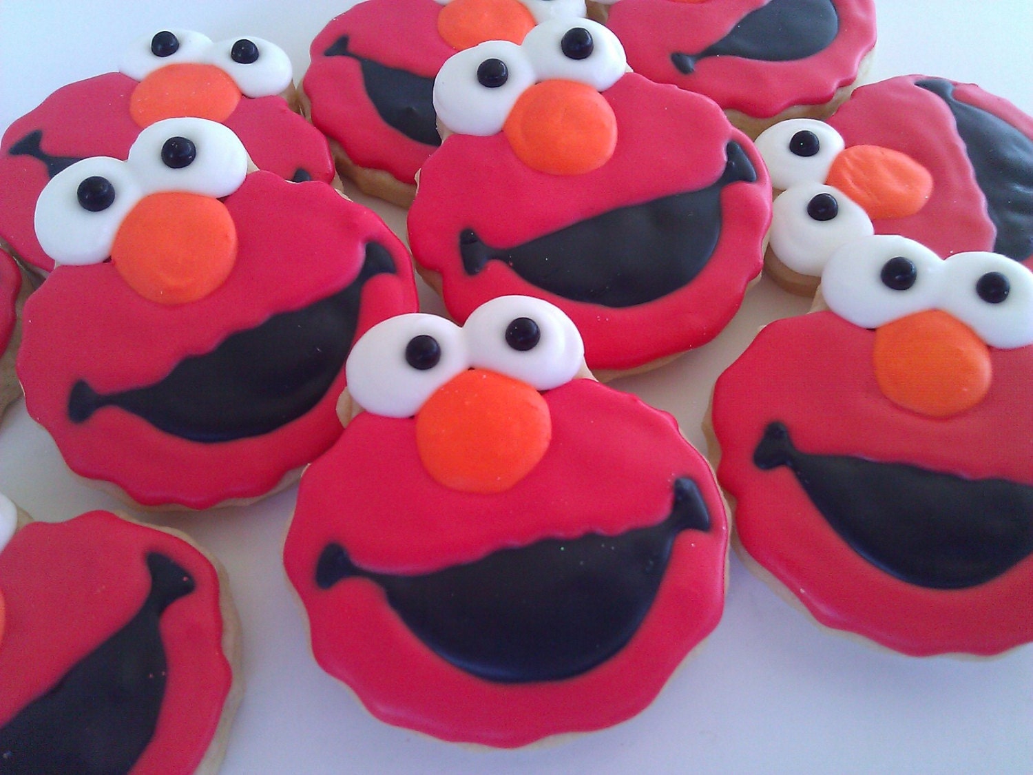 Custom Order -2 Dozen Elmo Cookies Il_570xn