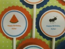 Picnic Theme Cupcake Toppers Il_570xn