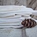 Vintage Damask Napkins Lot of 12 Various Sizes