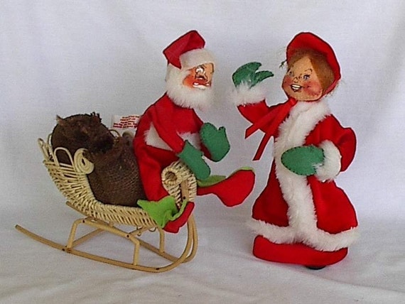 dolls mr and mrs santa claus annalee mobility by possum109 dolls mr and mrs santa claus annalee mobility by possum109