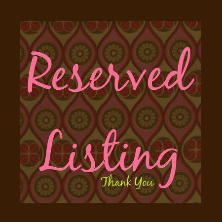 Reserved Listing for bbsprouts