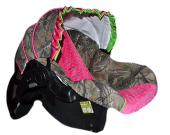 Albums 97+ Wallpaper Pink Camo Car Seat Covers Baby Completed