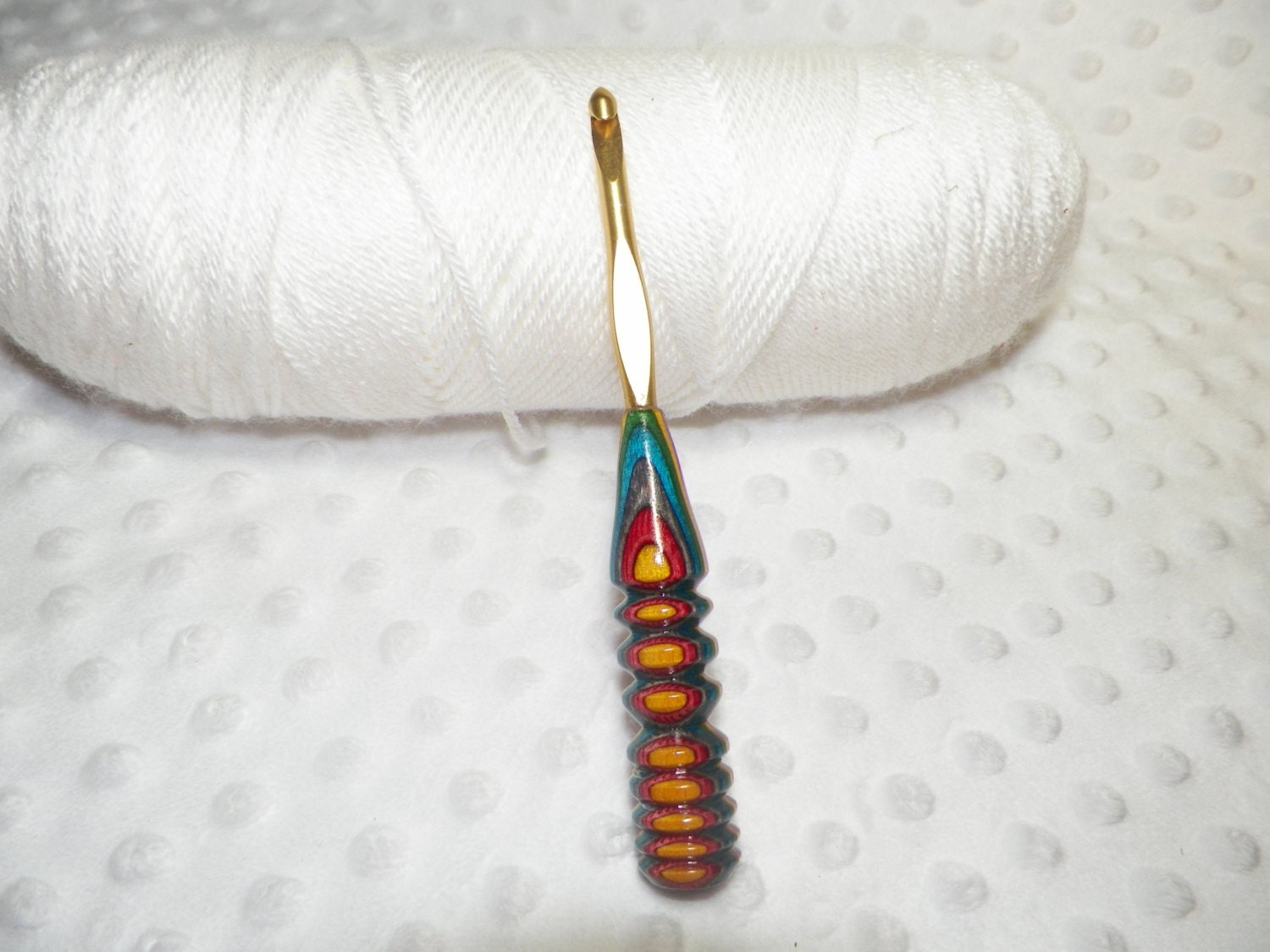 1 Handmade Crochet Hook Handle with Susan by CraftyLadyQuiltLady