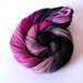 Handpainted Worsted Weight Superwash Merino Yarn- Super Nova 110 yards