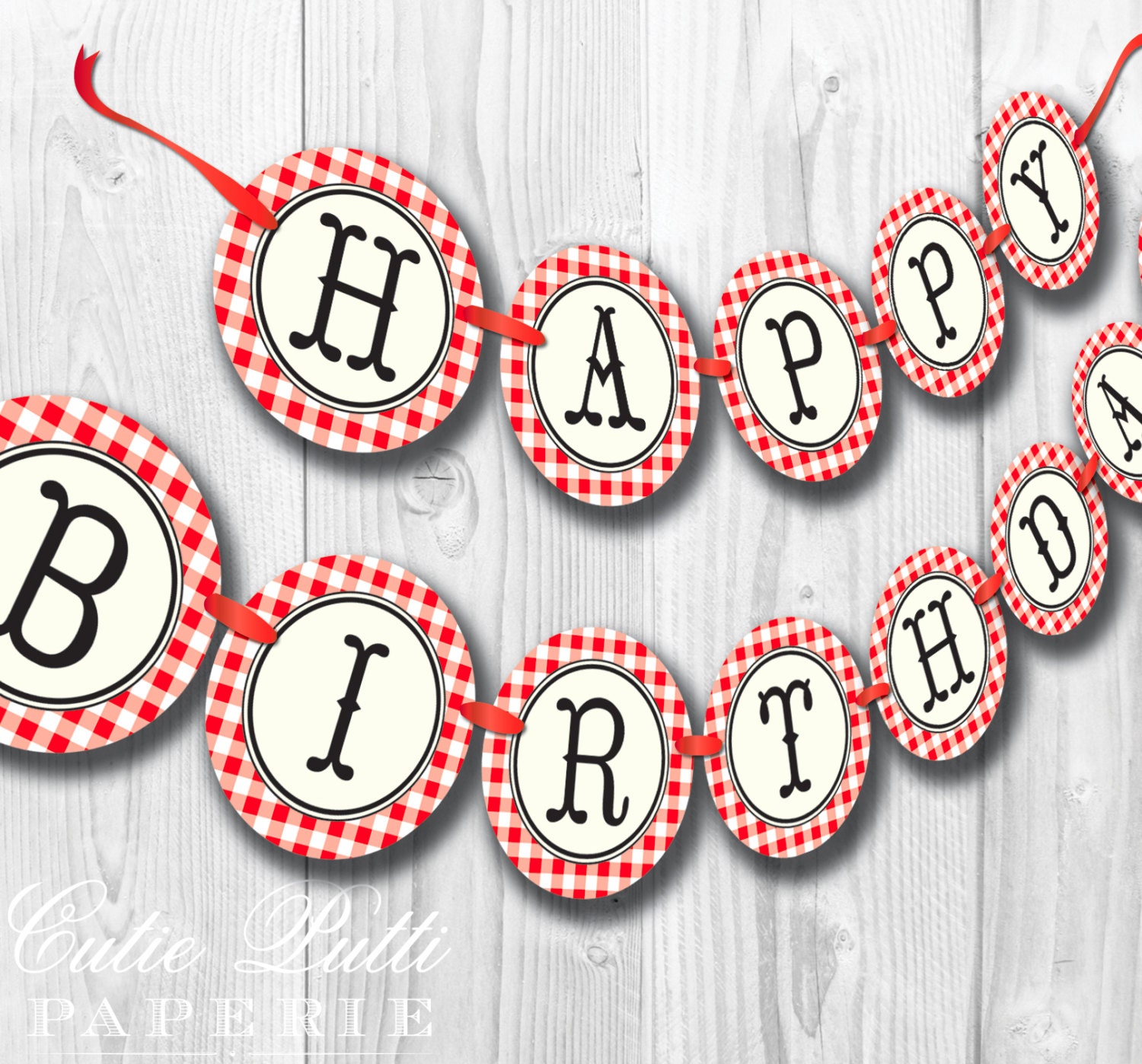 County Fair Party, State Fair Party, Country Fair Party - PRINTABLE BIRTHDAY BANNER - Cutie Putti Paperie Il_570xn