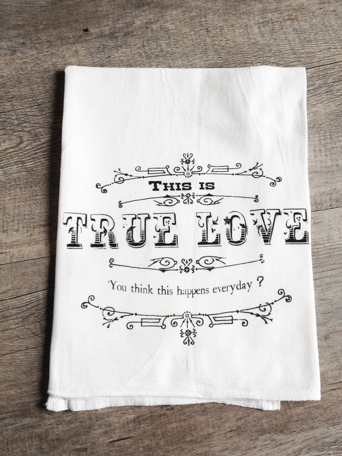 ... Tea Towel - Princess Bride Movie Quote - Housewarming Wedding Gift