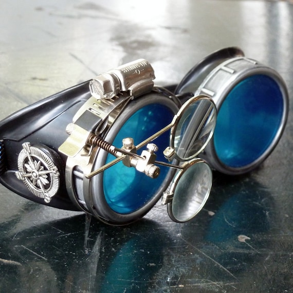 Victorian Steampunk Goggles Aviator By Umbrellalaboratory On Etsy 6507