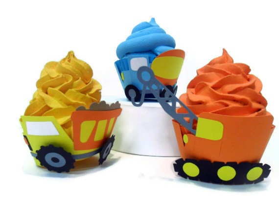 Construction Cupcake Wrappers - set of 12 Il_170x135