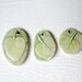 Reserved for Kamali, Little Leaf Pendants Set of 3