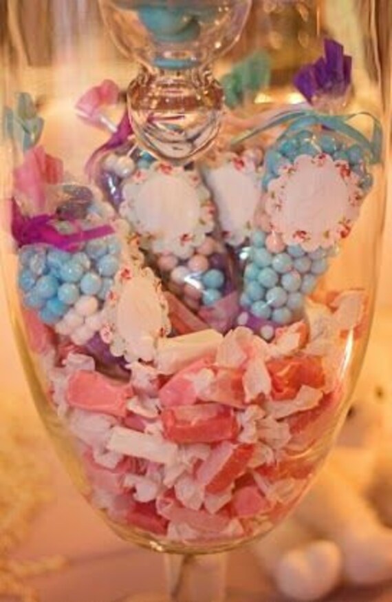 Vintage Glam Shabby Chic Soiree Party Favor Tags Il_570xn