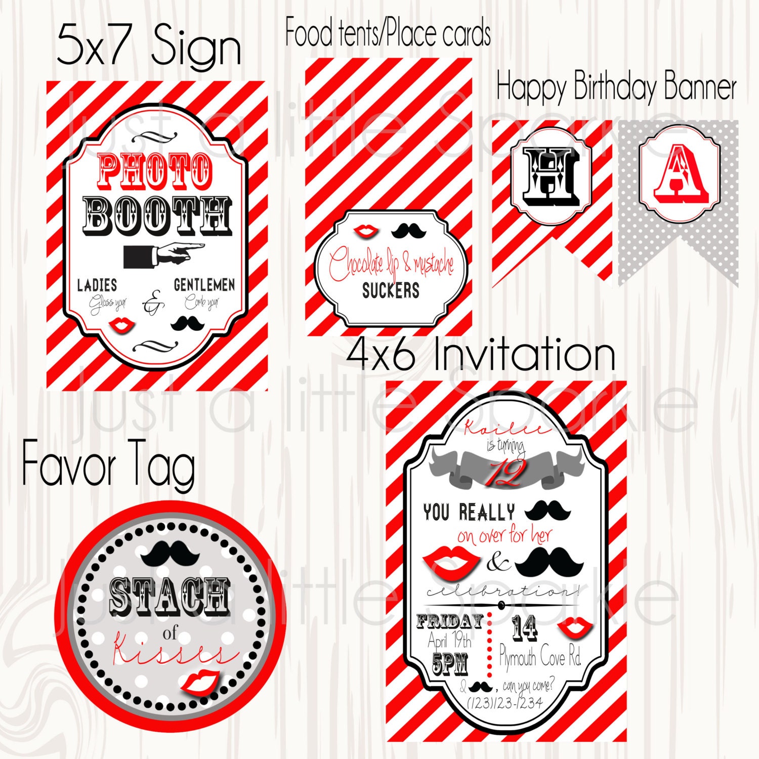 mustache party on Etsy, a global handmade and vintage marketplace.