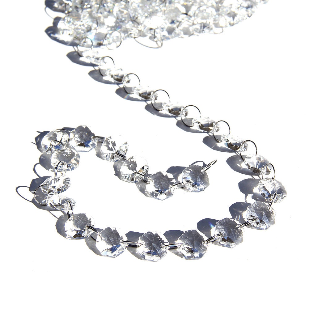 6 feet crystal glass beaded garland for wedding by 6 feet crystal glass beaded garland for wedding by
