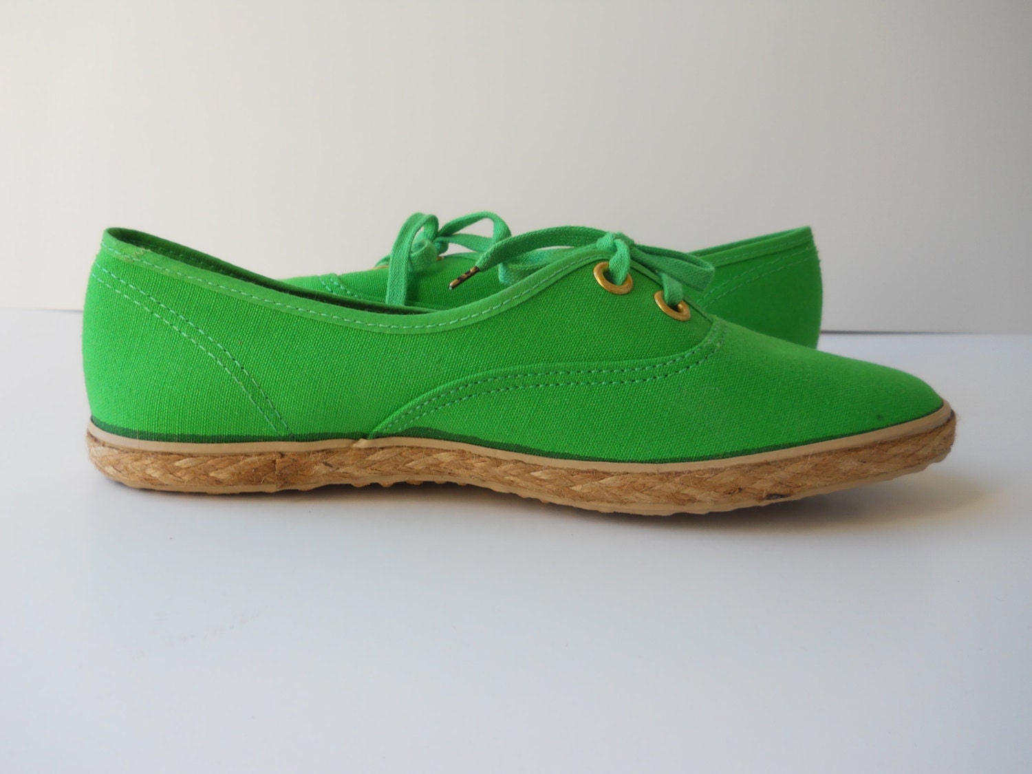 Vintage Green Shoes Women's Casual Shoes Tennis by 19something