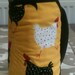 French press coffee pot cosy Kaufman Metro Chicken on yellow