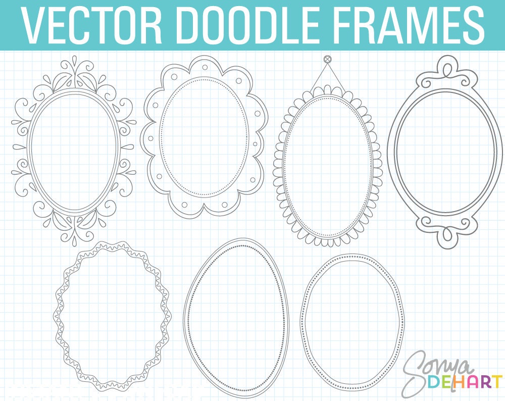 free doodle frames clipart - photo #23