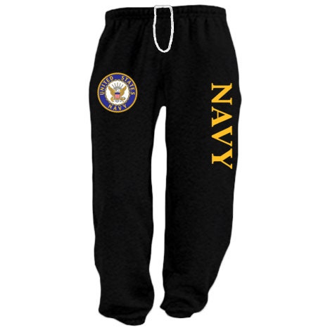 us navy sweatpants with pockets