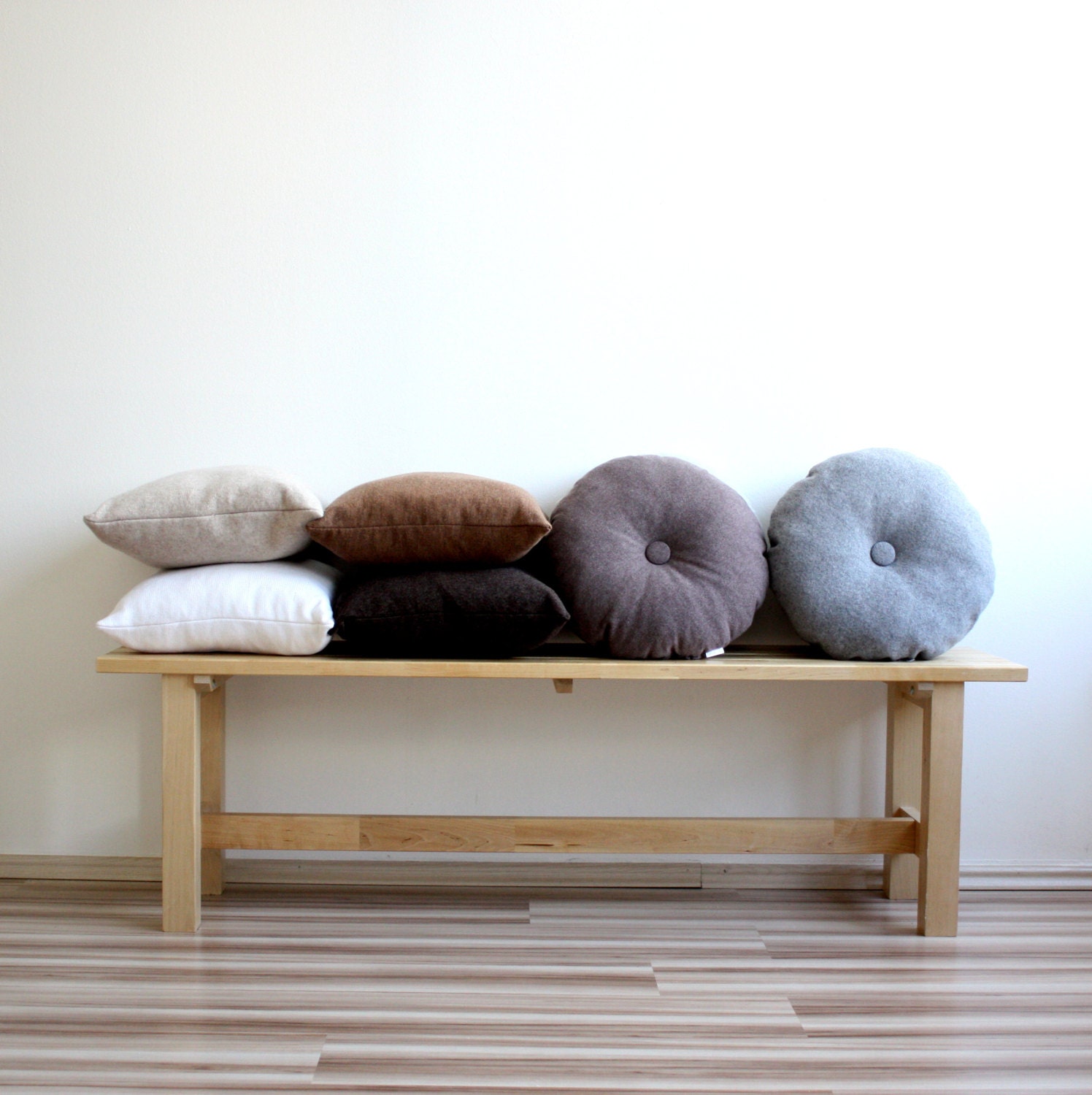 INTERIOR CASHMERE PILLOWS Pure cashmere Pillows by Catinthecloset