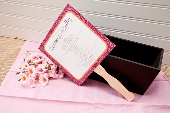 75 Wavy Wooden Fan Handles, Outdoor Wedding Program, DIY Wedding, Fan Sticks, Wedding Fan, Wooden Program Fan Sticks, Wooden Wavy Sticks Il_570xn