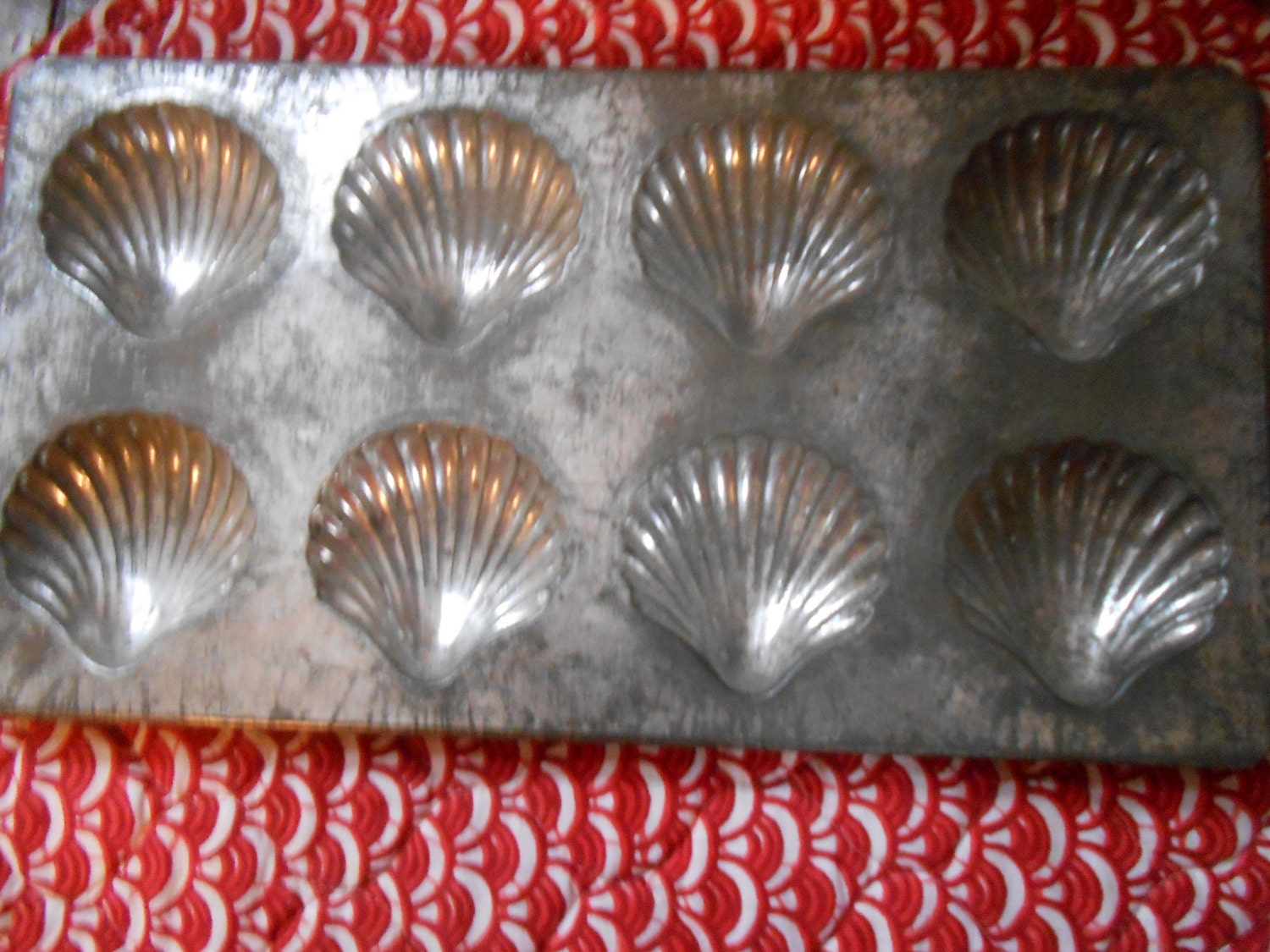 Vintage French Madeleine Baking Pan by RememberingDiane on Etsy