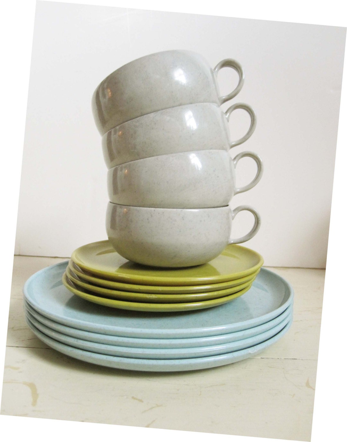 Russel Wright Children's Plastic Tea Set Made by by RetroMama65