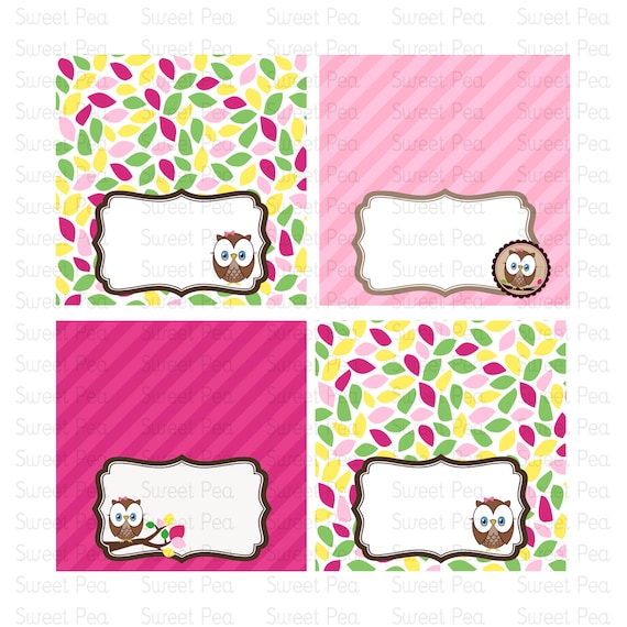 Instant Download DIY Look Whoo s Turning One By SweetPeaPrintz