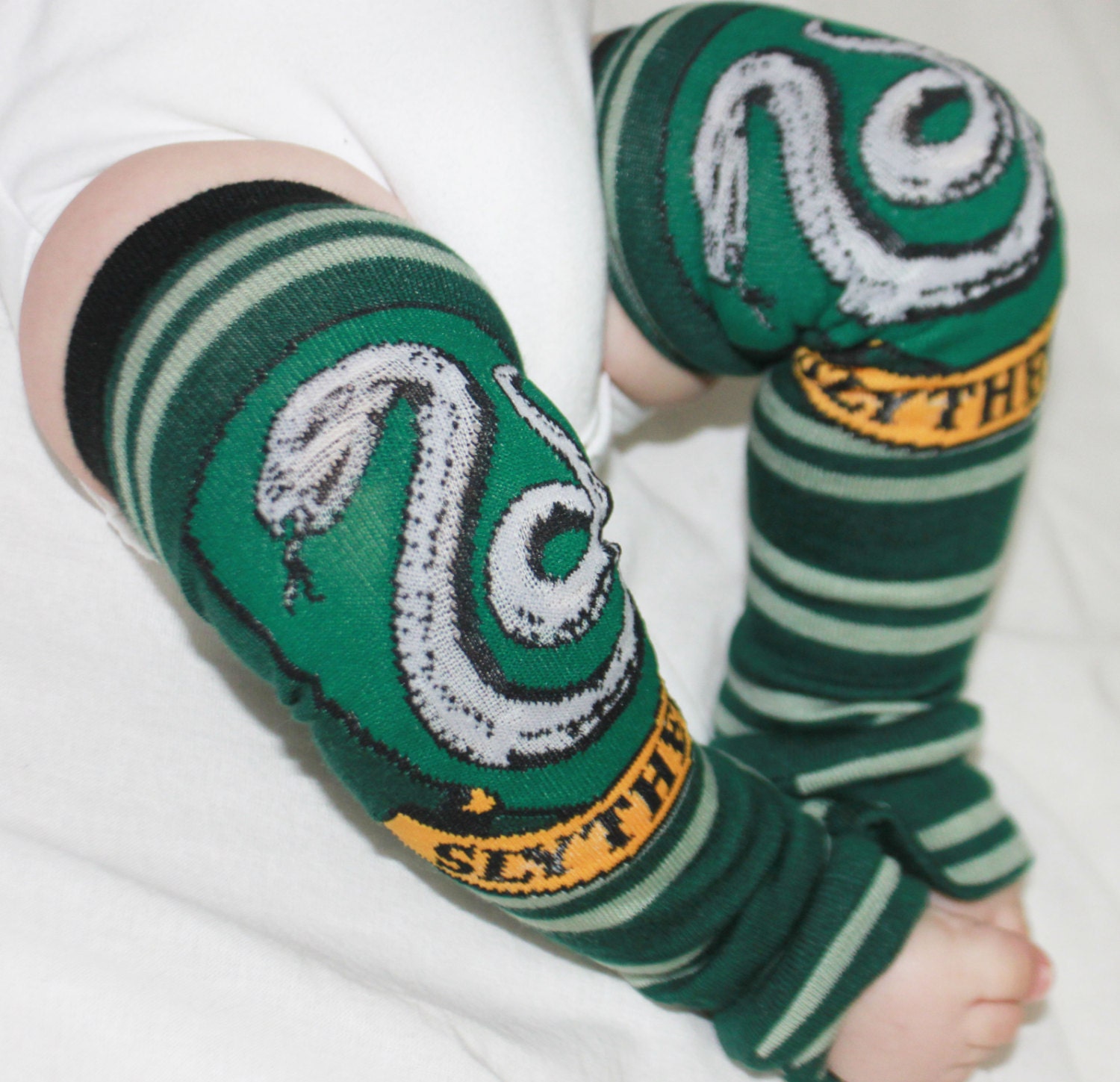 Harry Potter Slytherin Baby Leg Warmers