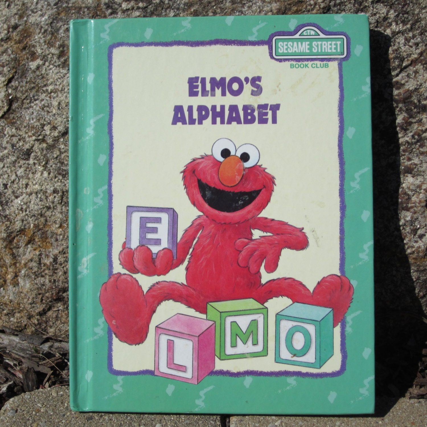 Sesame Street Book Club Elmo's Alphabet c1993 by PassionateVintage