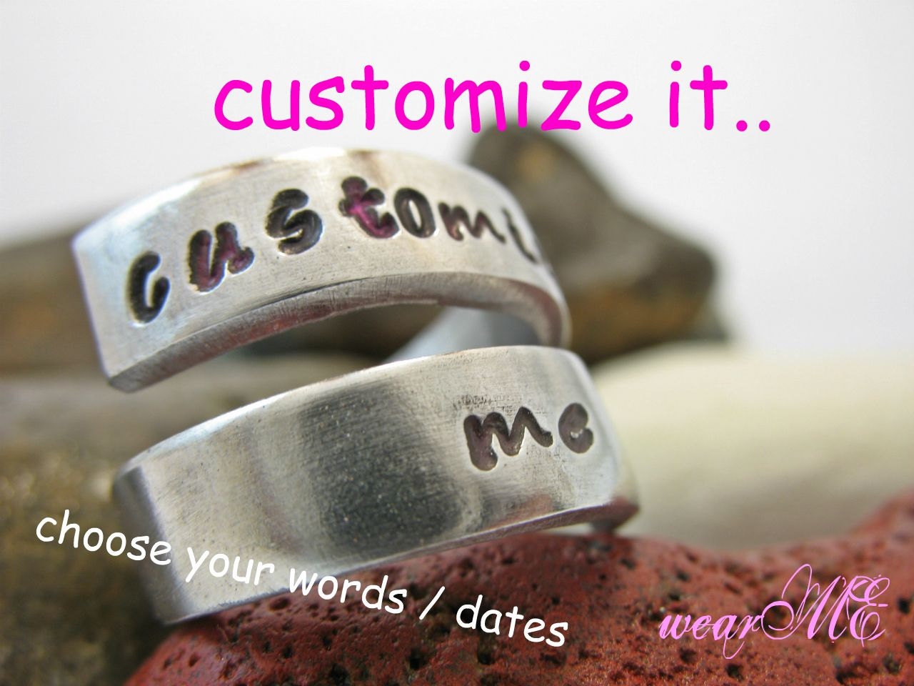 Personalized in Rings Etsy Jewelry