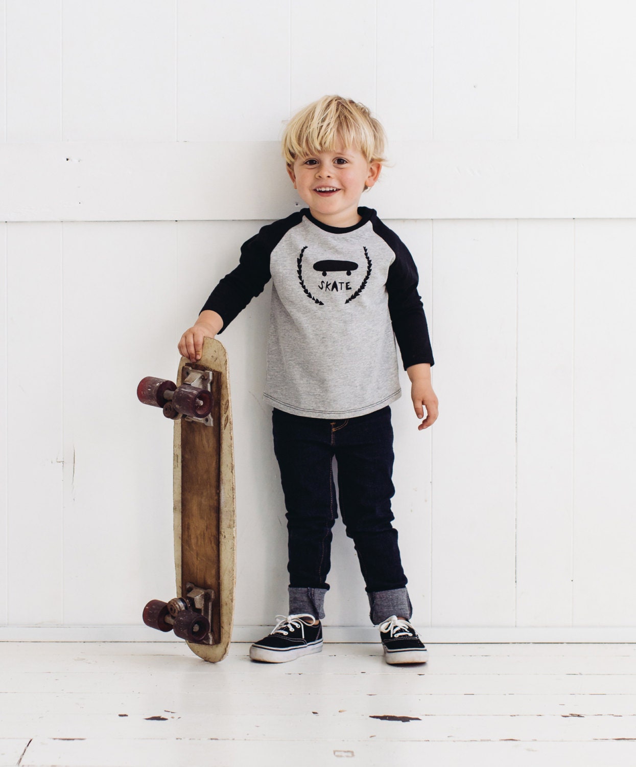 Skate Kids Raglan T-shirt