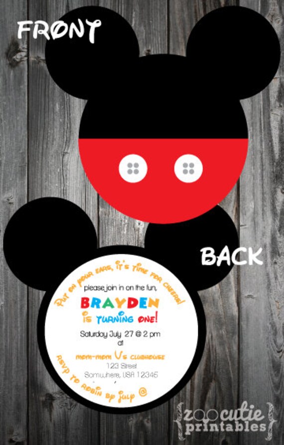 DIY Mickey Invitations Il_570xn