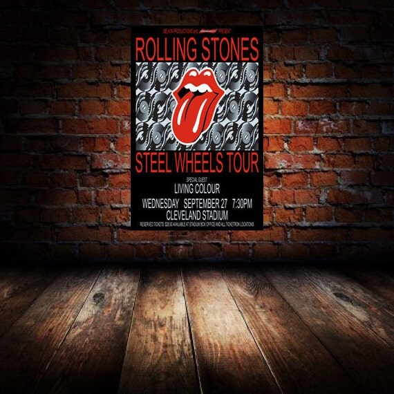 Rolling Stones 1989 Cleveland Concert by ClevelandRockAndRoll