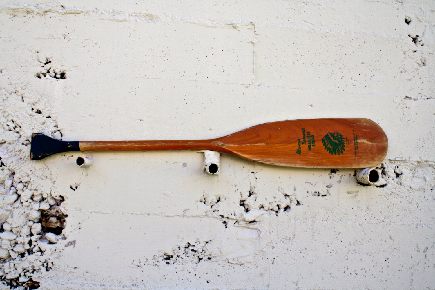 Reserved for Plumbo Vintage Indian Head Canoe by ObjectsbyEchoes