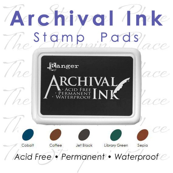 Archival Ink Stamp Pads by TheStampinPlace on Etsy