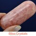 Rare 10 oz ROSE QUARTZ Massage Wand Madagascar Crystal Healing Massage - Feng Shui, Reiki, Wicca, Meditation, Gem, Gemstone, Stone