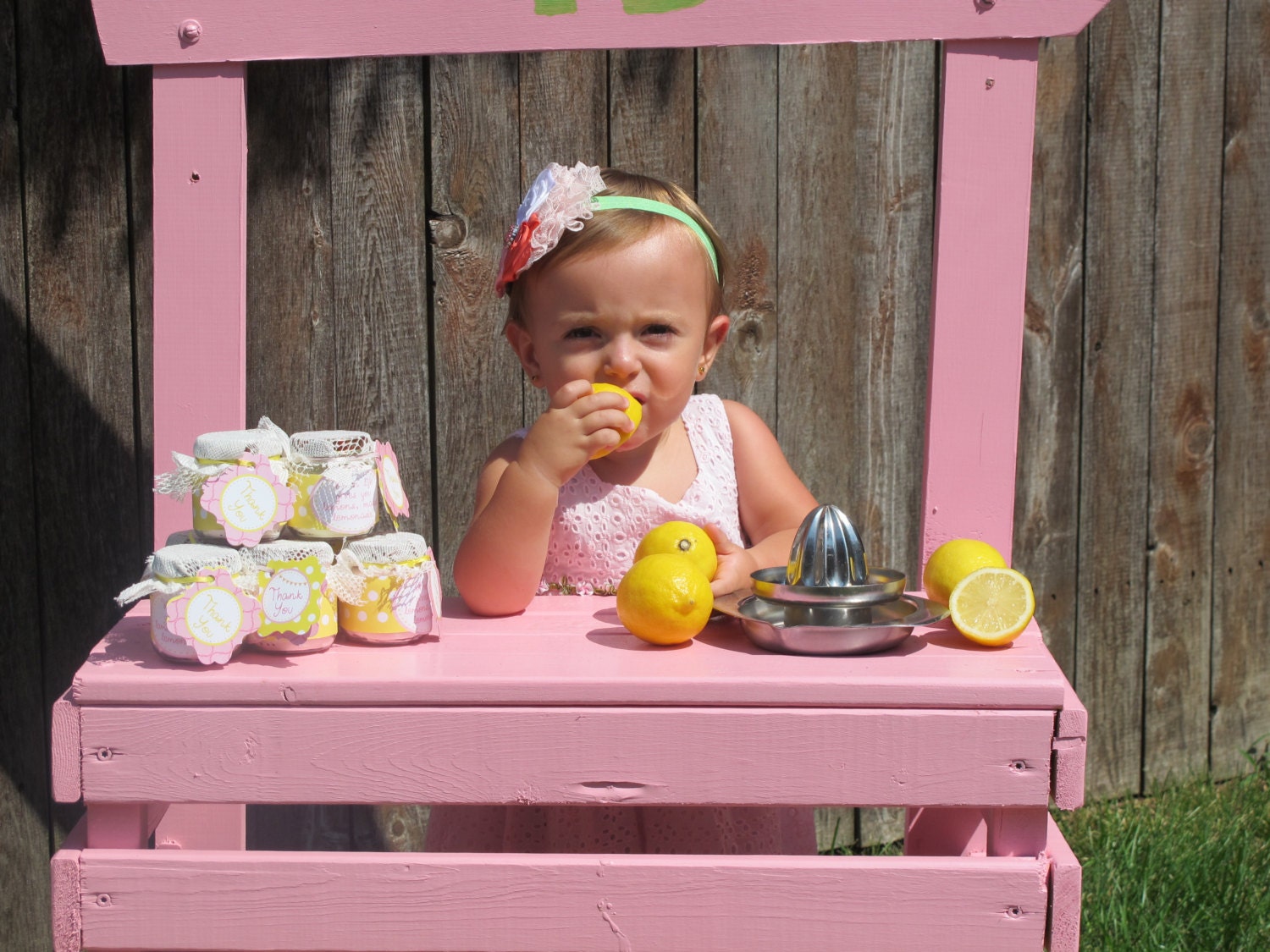 Lemonade Birthday Party - Pink Lemonade Birthday - PRINTABLE Personalized Party Package - With Photo Invitaiton - Il_570xn